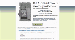 Desktop Screenshot of divorce.searchmyrecords.com