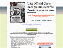 Tablet Screenshot of checkbackground.searchmyrecords.com