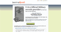 Desktop Screenshot of military.searchmyrecords.com
