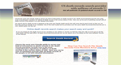 Desktop Screenshot of deathrecord.searchmyrecords.com