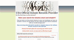 Desktop Screenshot of inmate.searchmyrecords.com