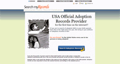 Desktop Screenshot of adoption.searchmyrecords.com